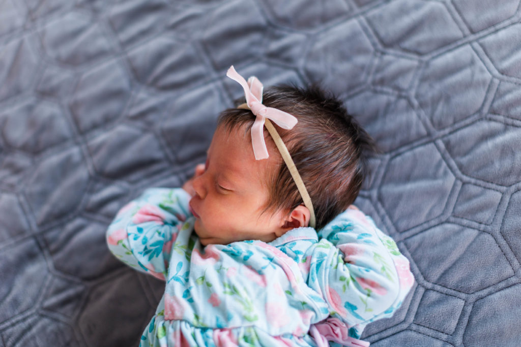 Baby Ettie newborn + Mask family photography session in Chickamauga, Georgia